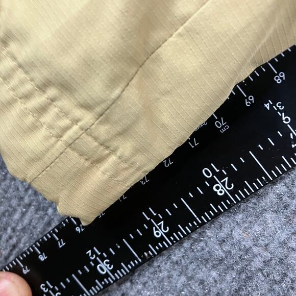 Adidas Track Pants Men's M Beige Lightweight Athletic Elastic Waist Drawstring - Picture 4 of 13